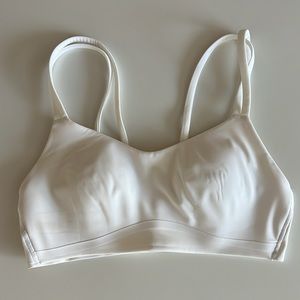 NWOT Lululemon White Like A Cloud Bra 2